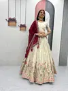 PC 546 Pure Tissue Silk With Thread & Sequence Work Lehenga With Choli Dupatta Wholesalers In Delhi